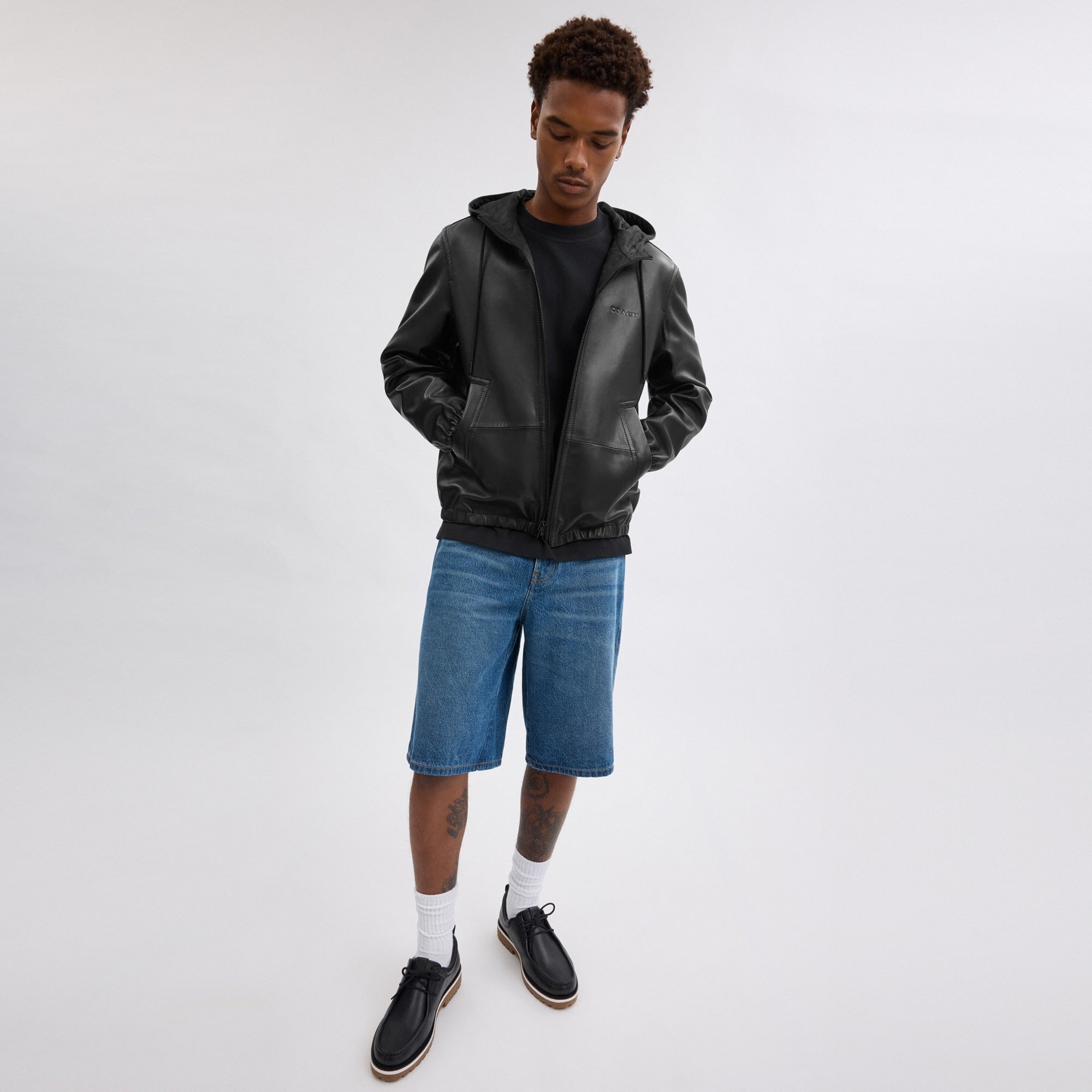 Reversible Leather Trainer