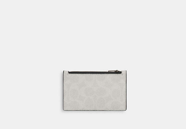 Zip Card Case In Signature Canvas