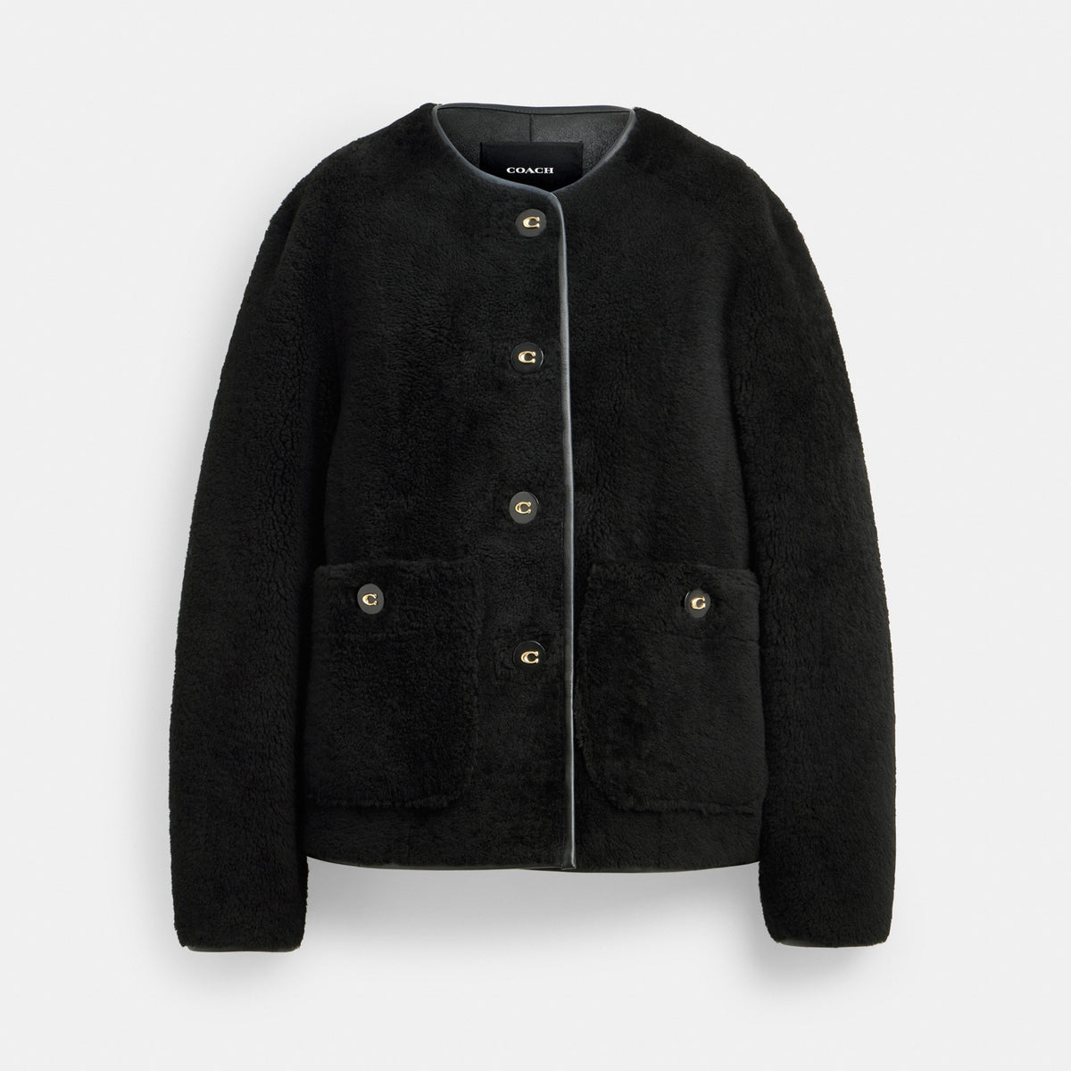 Fluffy Shearling Coat