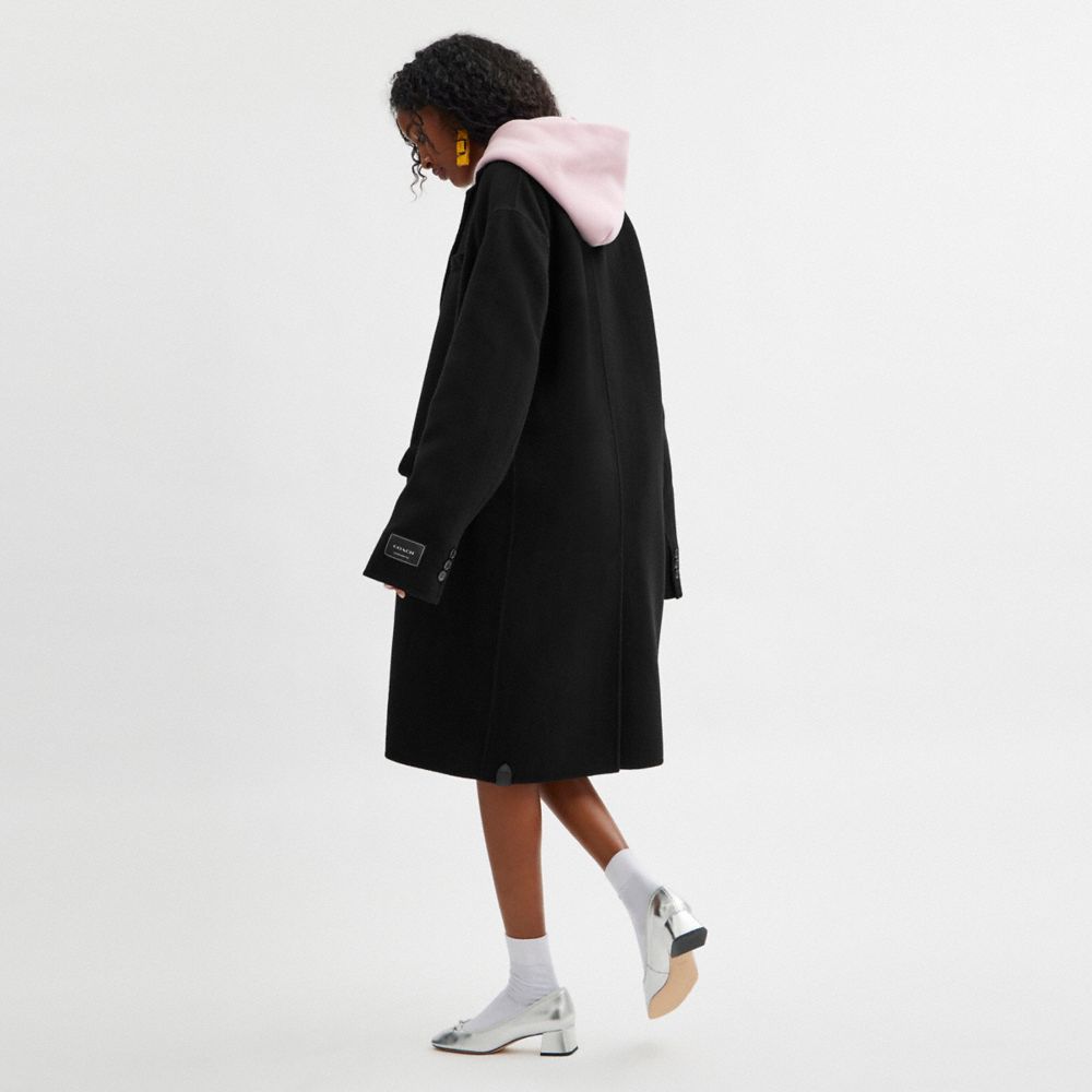 Double Faced Wool Coat