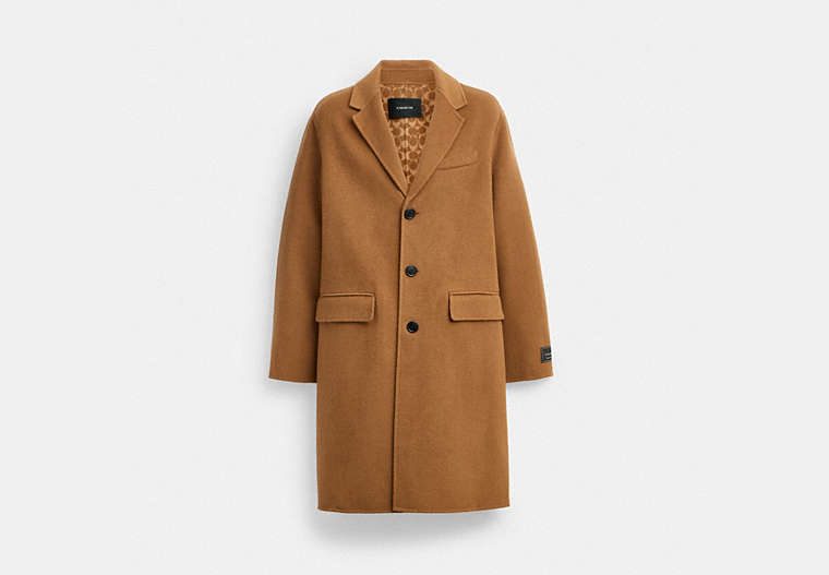 Double Faced Wool Coat