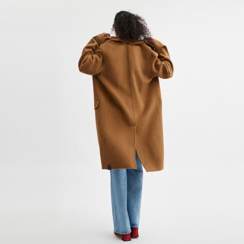 Double Faced Wool Coat