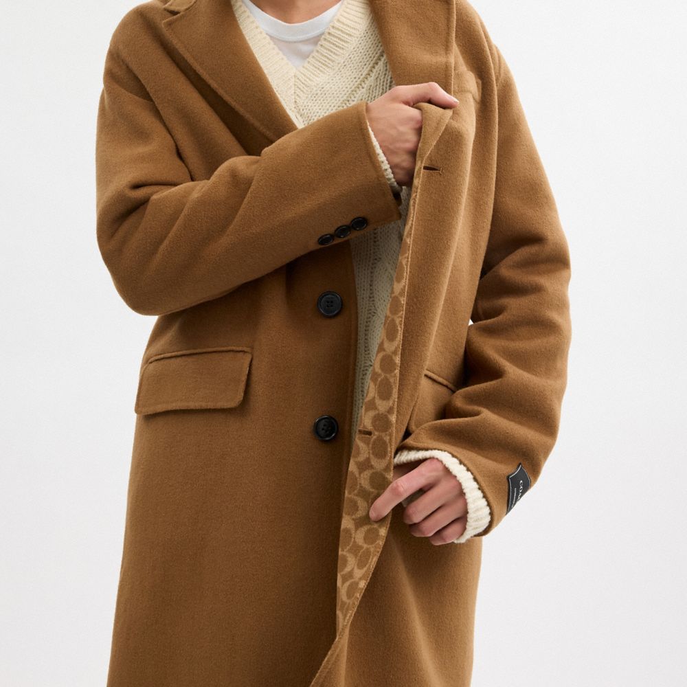 Double Faced Wool Coat