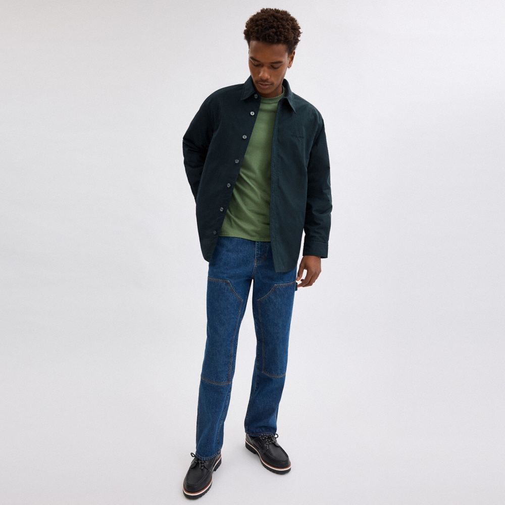 Button Up Shirt Jacket