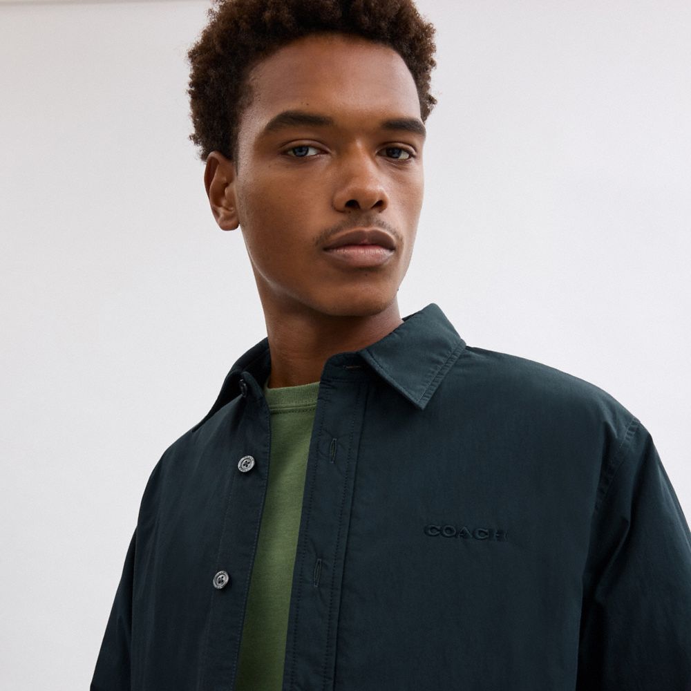 Button Up Shirt Jacket