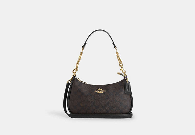 Teri Shoulder Bag In Signature Canvas
