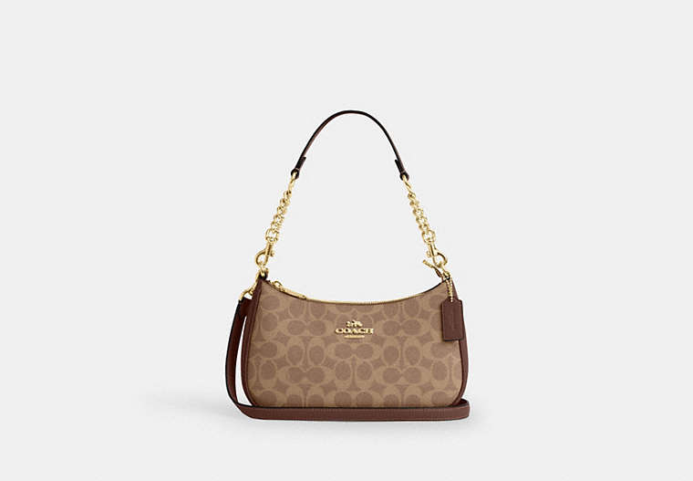 Teri Shoulder Bag In Signature Canvas
