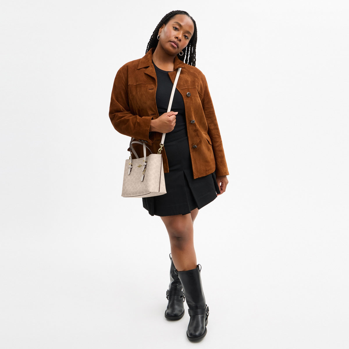 Mollie Tote Bag 25 In Signature Canvas