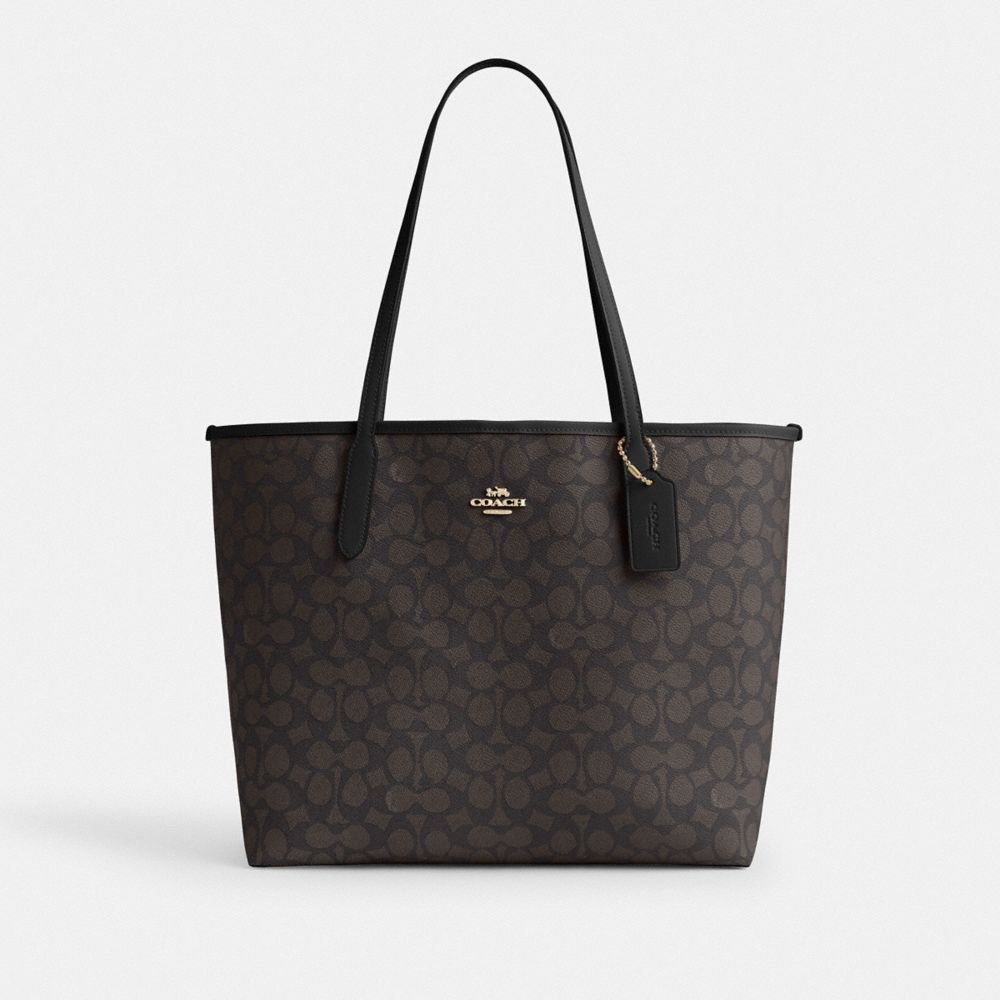 City Tote Bag In Signature Canvas