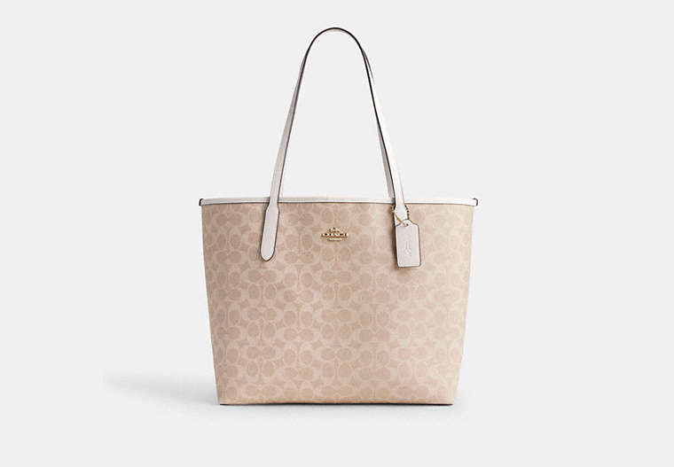 City Tote Bag In Signature Canvas