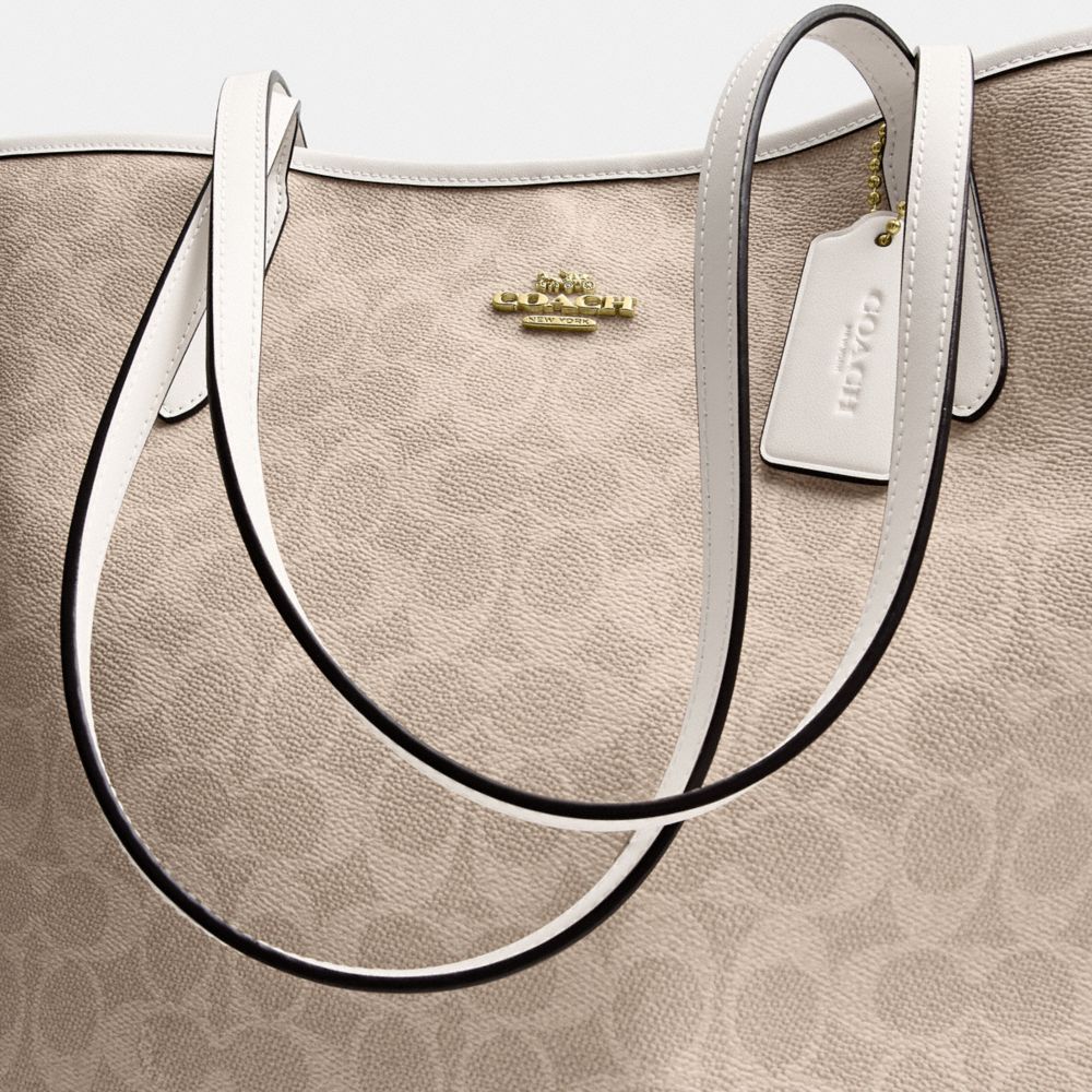 City Tote Bag In Signature Canvas