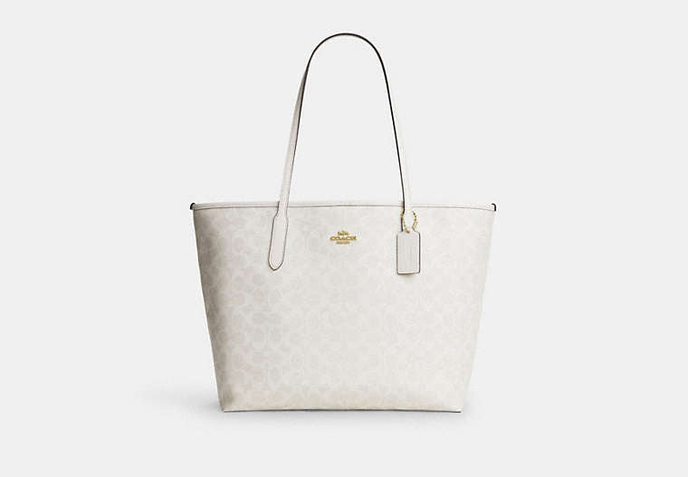 City Tote Bag In Signature Canvas