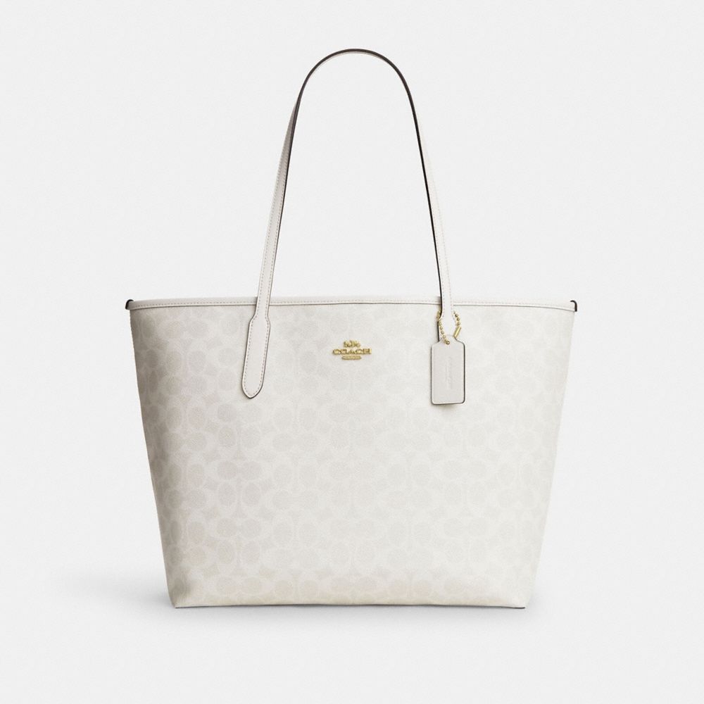City Tote Bag In Signature Canvas