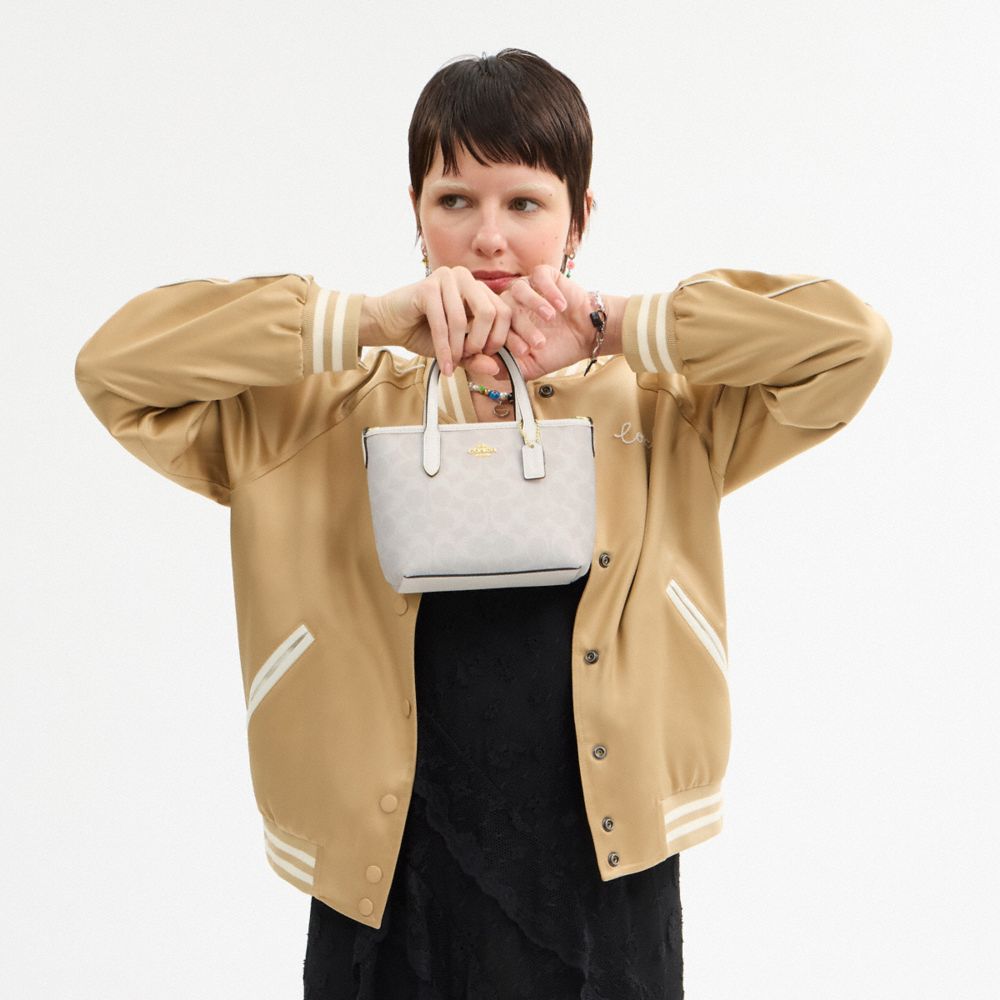 City Mini Tote Bag In Signature Canvas