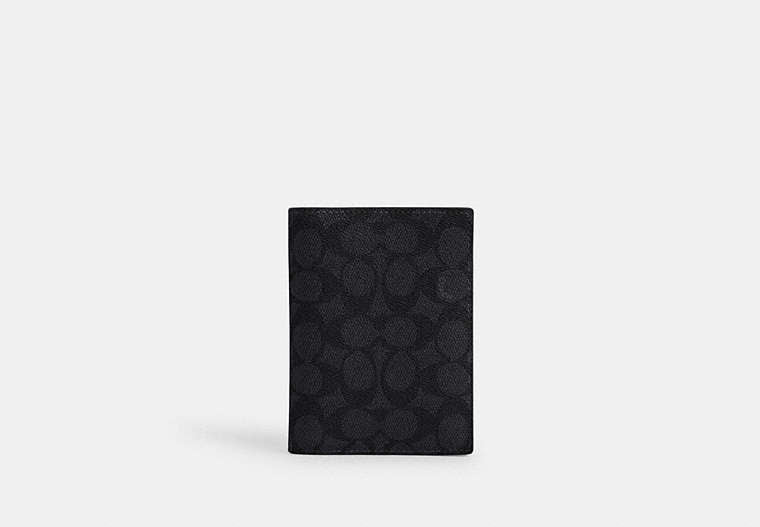 Passport Card Case In Signature Canvas