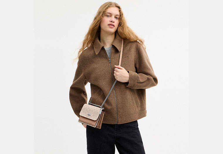 Mini Klare Crossbody Bag In Signature Canvas
