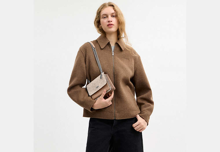 Mini Klare Crossbody Bag In Signature Canvas