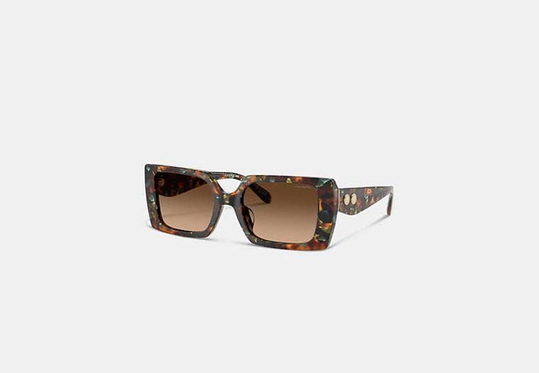 Rivet Oversized Square Sunglasses