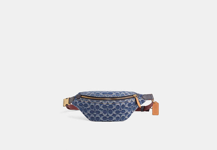Restored Charter Belt Bag 7 In Signature Denim