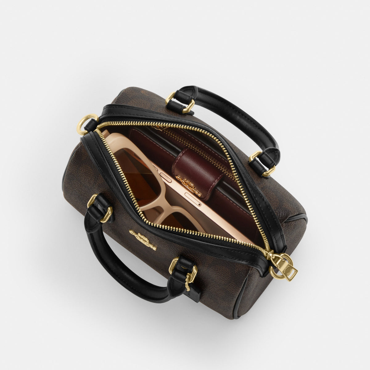 Mini Rowan Crossbody Bag In Signature Canvas