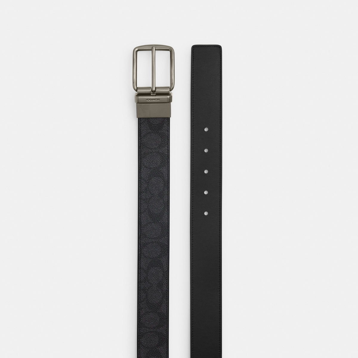Boxed Card Case And Belt Set In Signature Canvas
