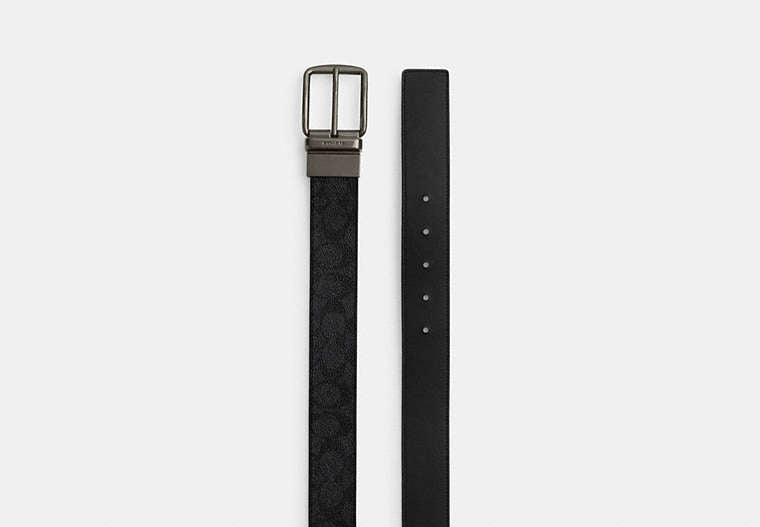 Boxed Plaque And Harness Buckle Cut-To-Size Reversible Belt, 38 Mm