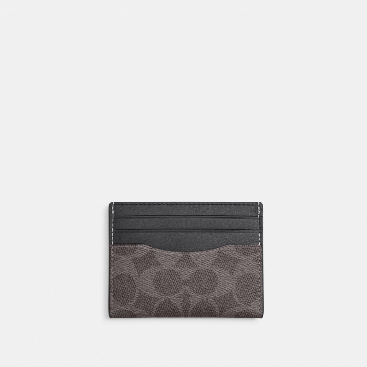 Slim Id Card Case In Signature Camo Print