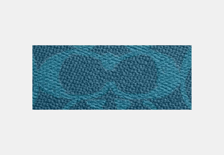 Slim Id Card Case In Signature Canvas