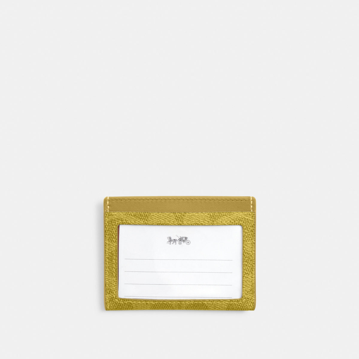 Slim Id Card Case In Signature Camo Print