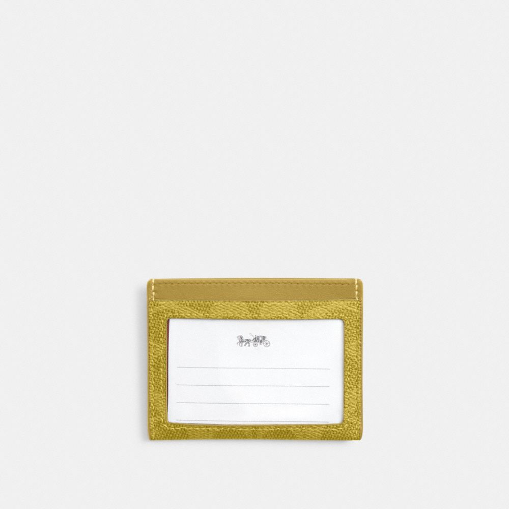 Slim Id Card Case In Loved Leather