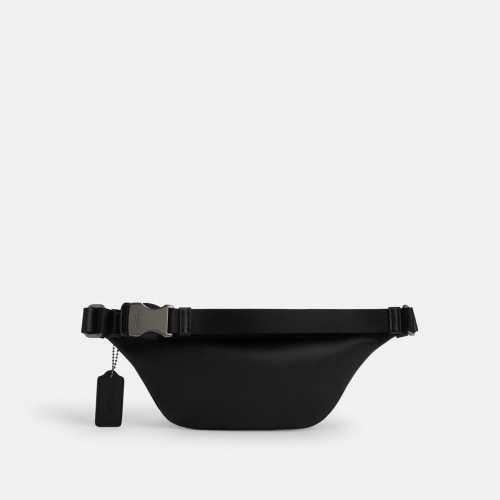 Warren Mini Belt Bag In Blocked Signature Canvas