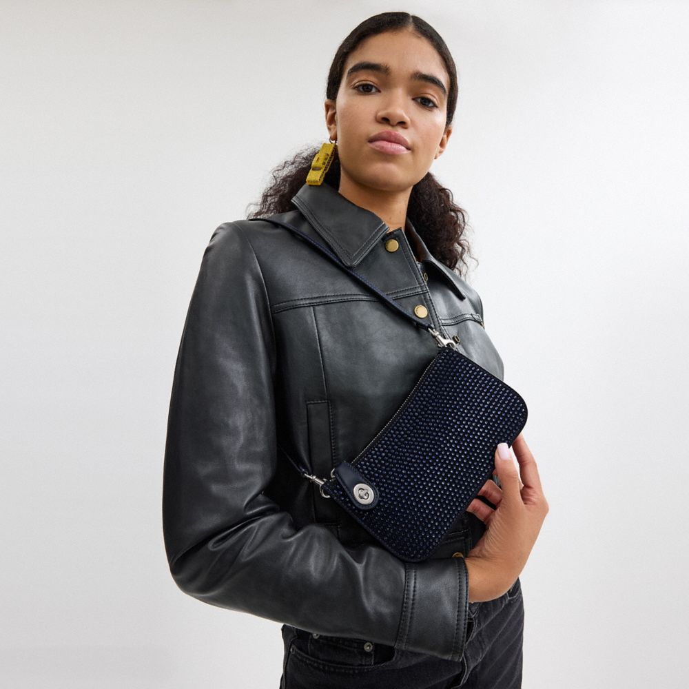 Penn Shoulder Bag With Crystal