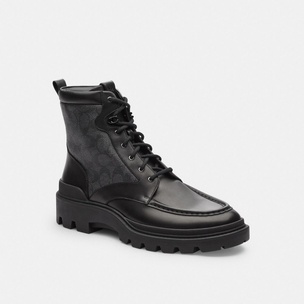 Connor Boot In Signature Canvas