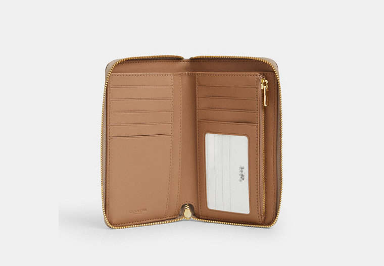 Medium Id Zip Wallet In Signature Canvas