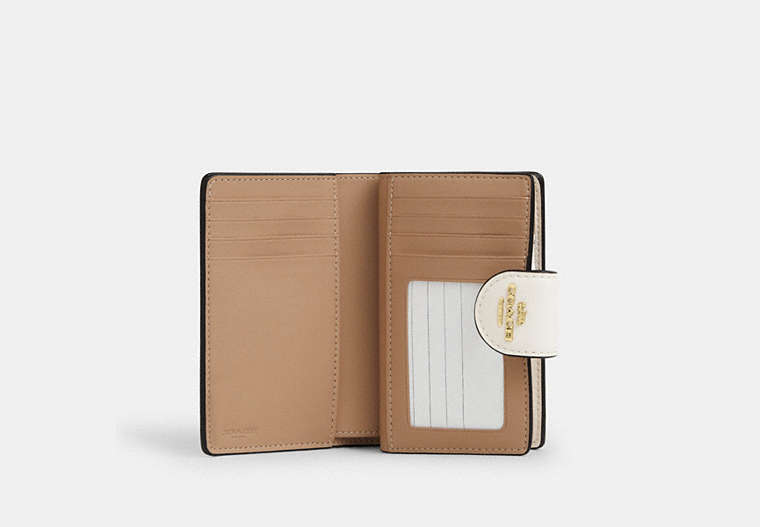Medium Corner Zip Wallet In Signature Canvas