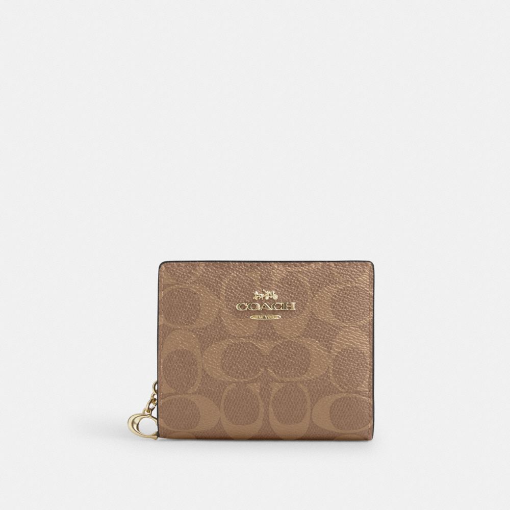 Snap Wallet With Cherry Print
