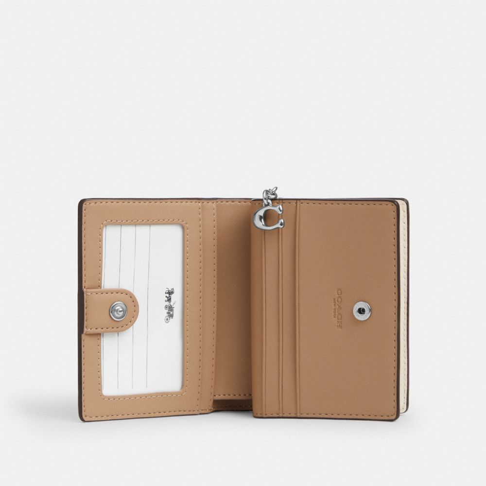 Snap Wallet With Cherry Print
