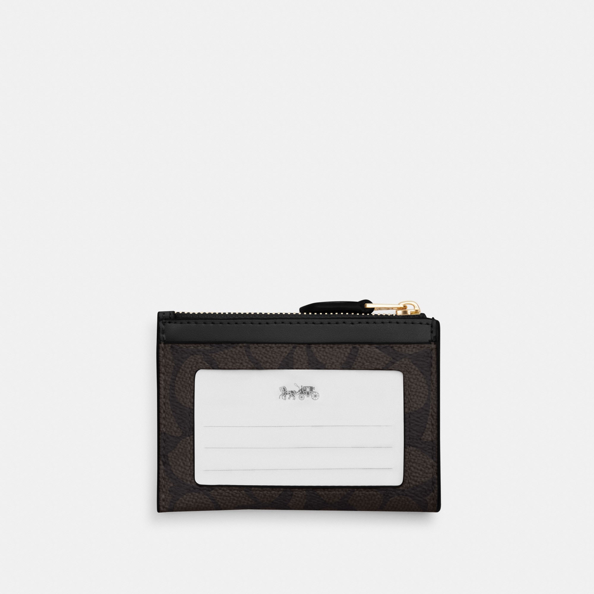 Mini Skinny Id Case In Signature Canvas