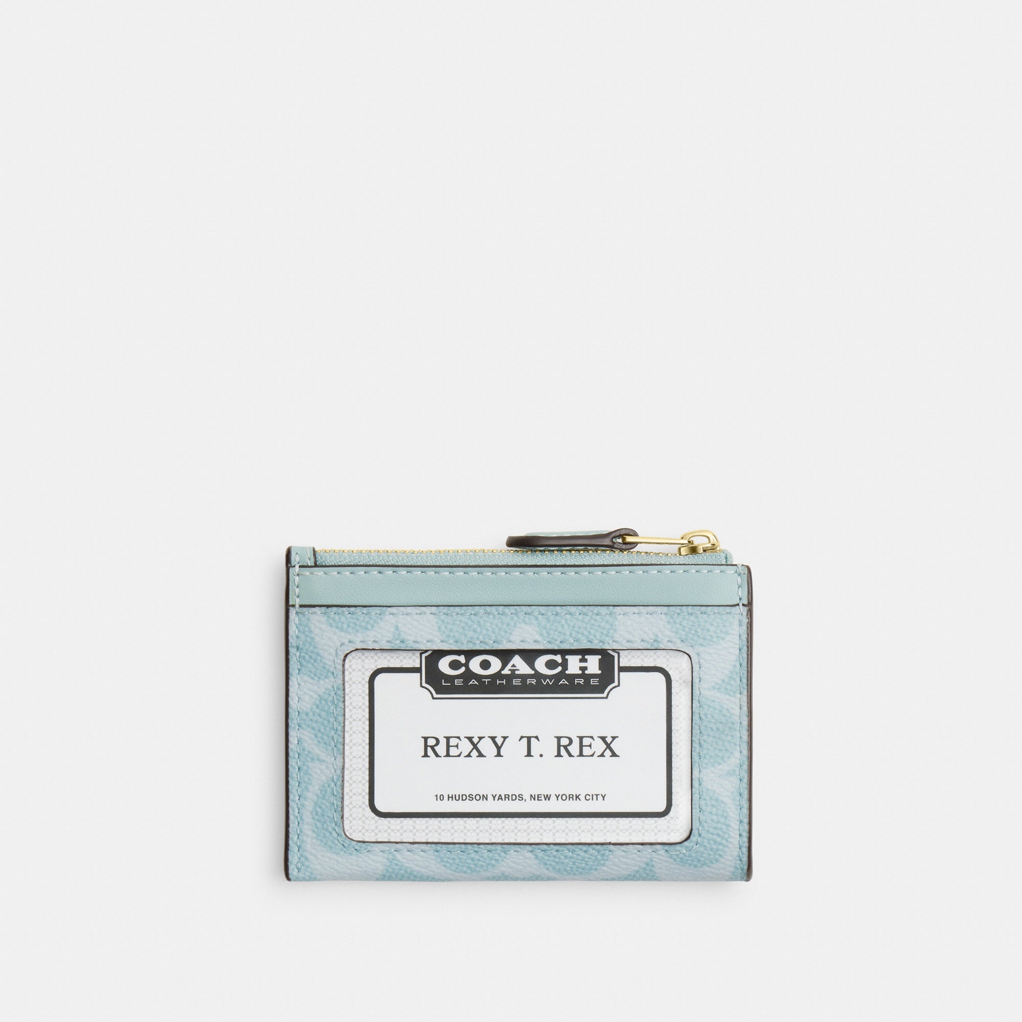Mini Skinny Id Case In Signature Canvas
