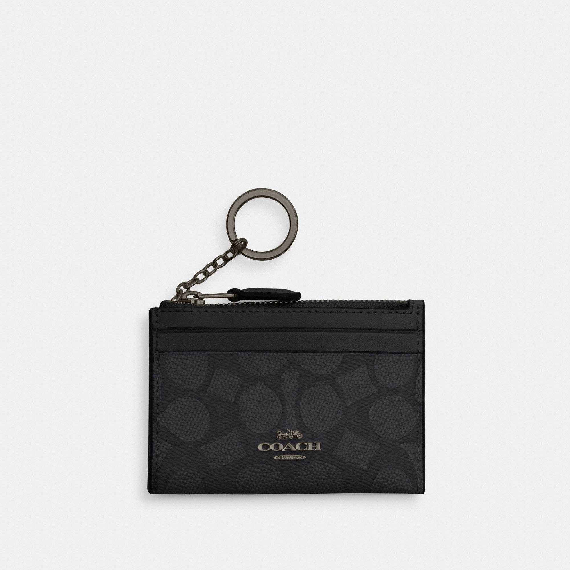 Mini Skinny Id Case In Signature Canvas