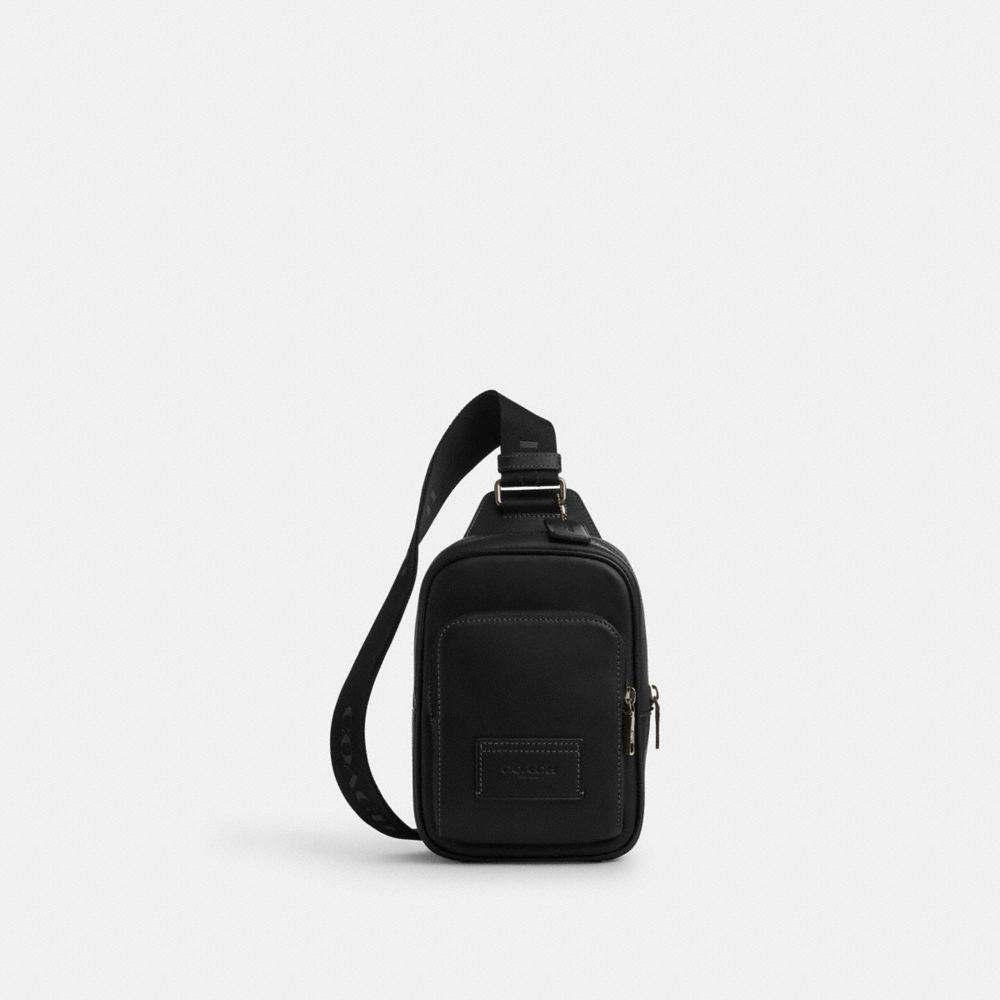 Racer Sling Pack In Loved Signature Denim