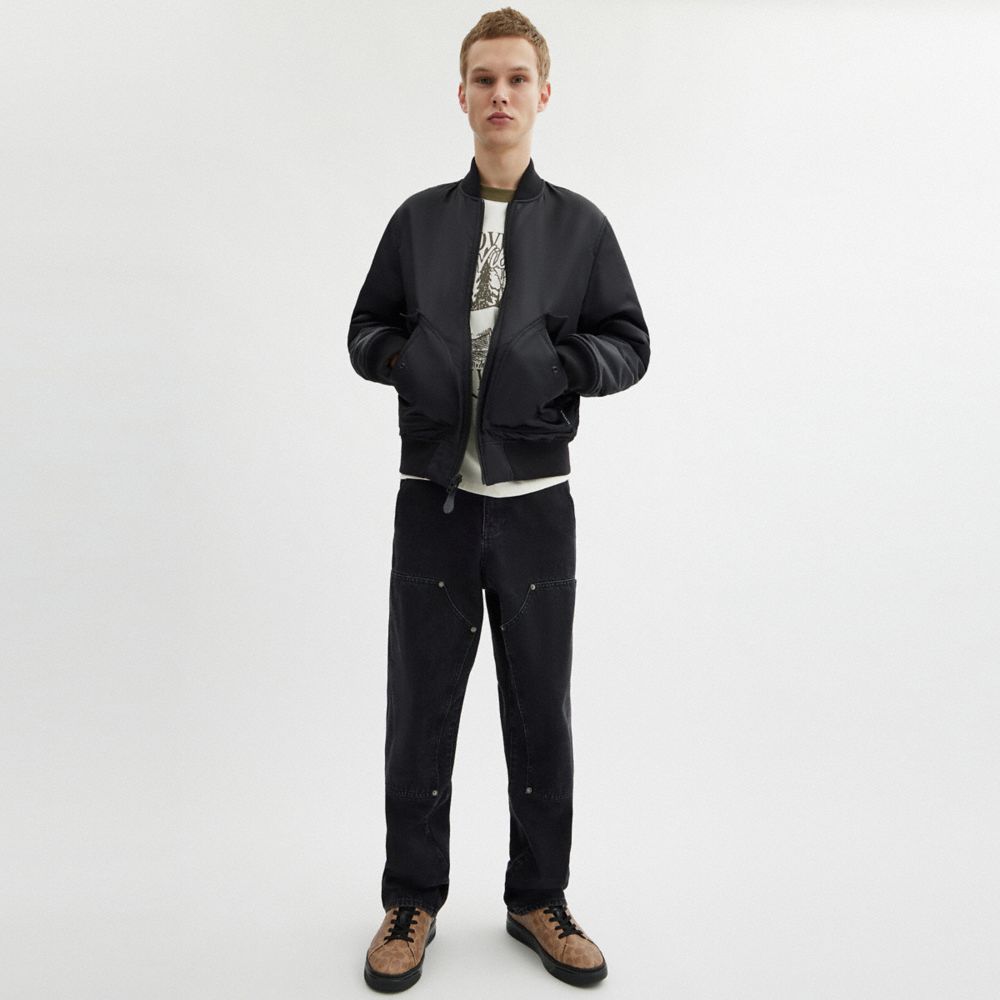 High Line Sneaker In Signature Canvas