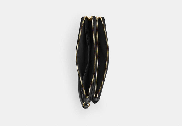 Double Zip Wallet In Signature Canvas