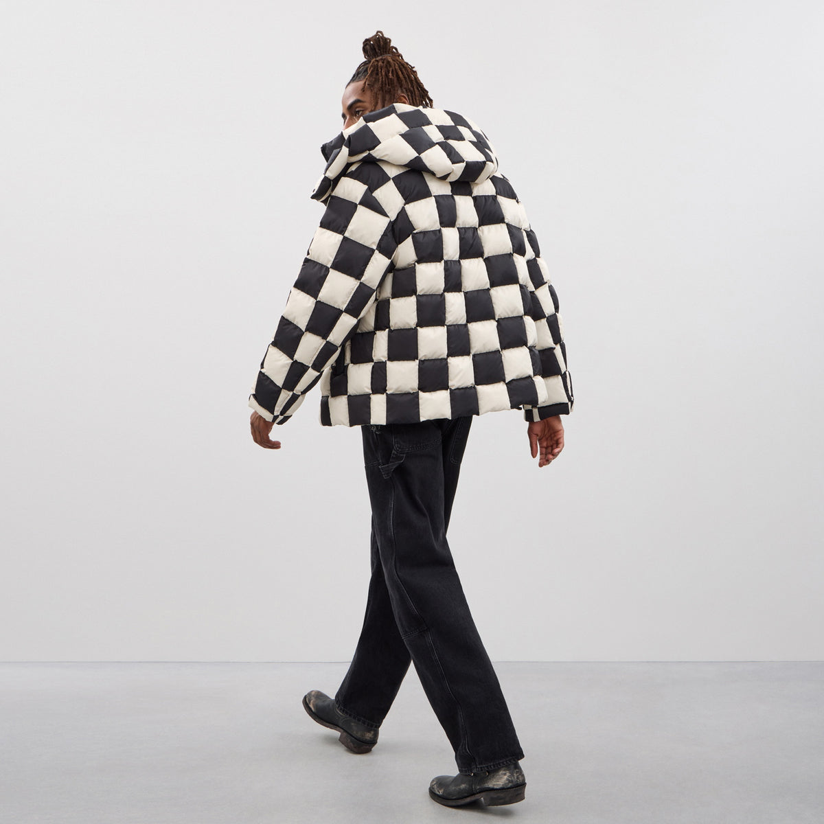 Coachtopia Loop Puffer Jacket With Checkerboard Quilting
