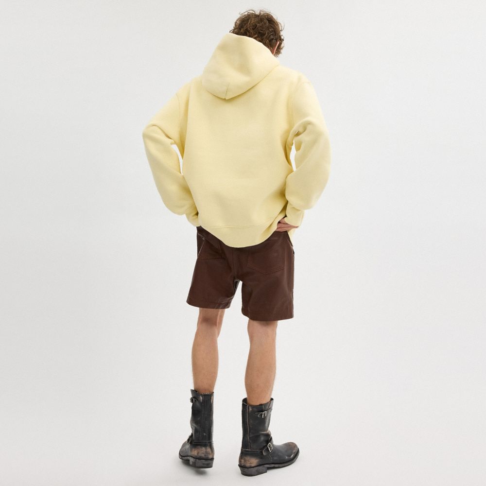 Oversized Signature Crest Hoodie In Organic Cotton