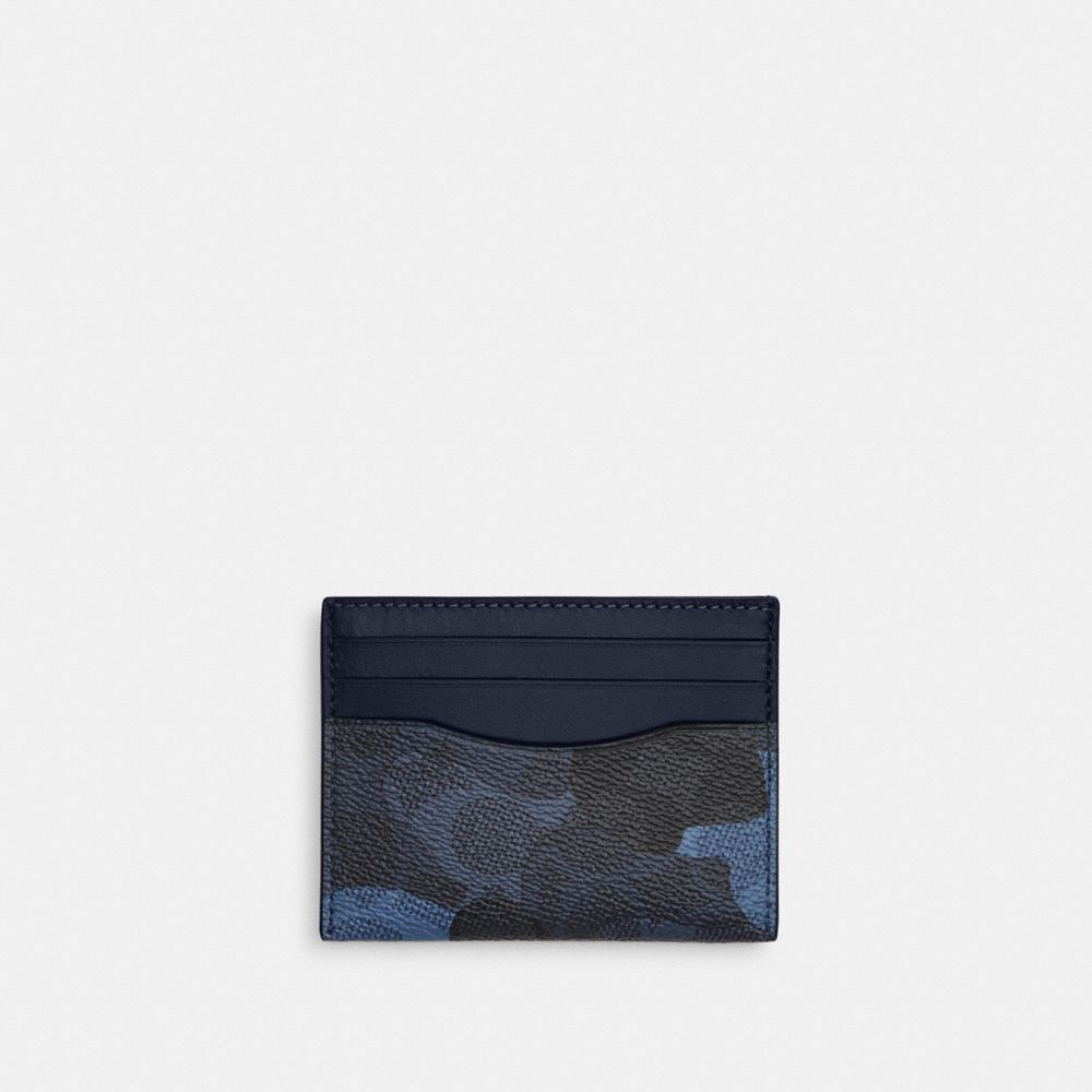 Slim Id Card Case In Loved Leather