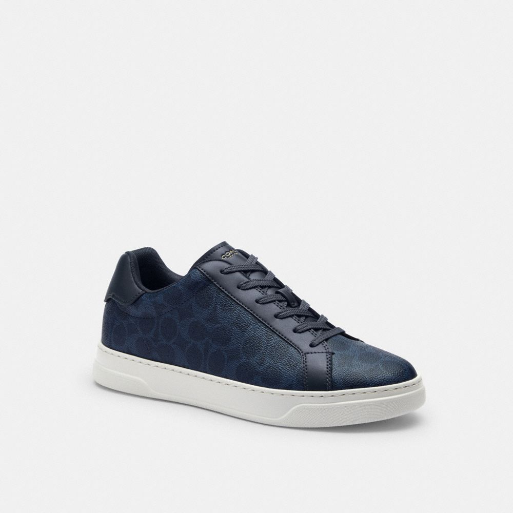 High Line Sneaker In Signature Canvas