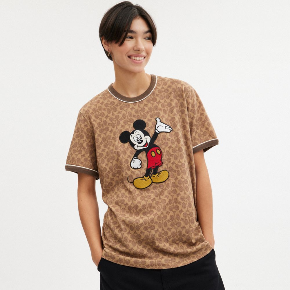 Disney X Coach Signature Mickey Mouse T-Shirt