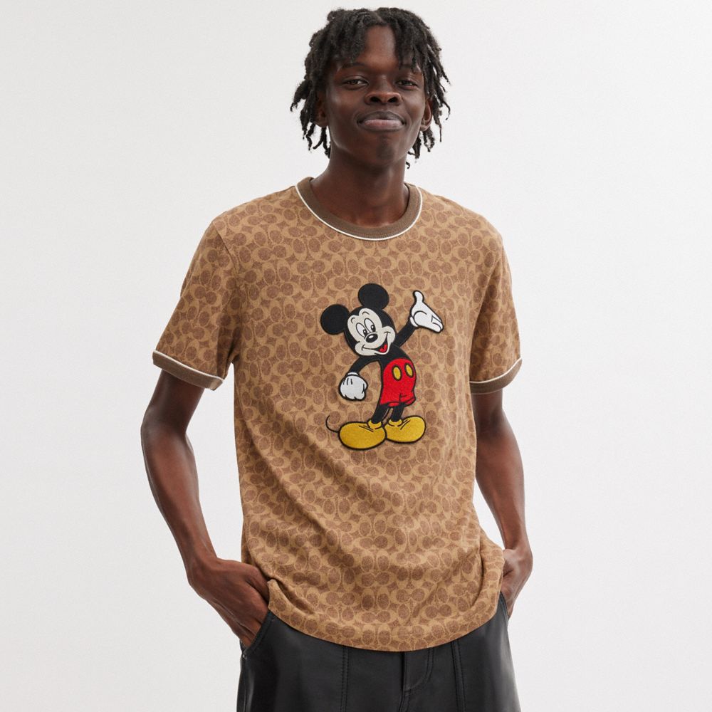 Disney X Coach Signature Mickey Mouse T-Shirt