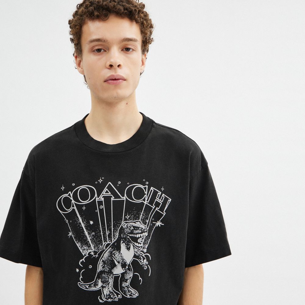 T Rex Relaxed T Shirt In Organic Cotton